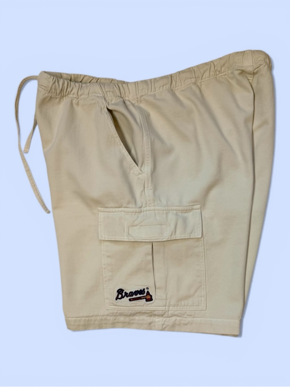 Men's Cargo Shorts Atlanta Braves Sz XL Hank Aaron Originals‎